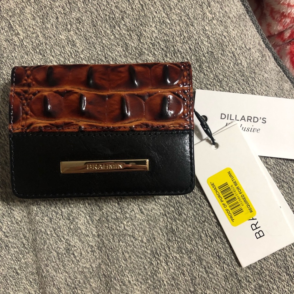 NWT Brahmin mini wallet